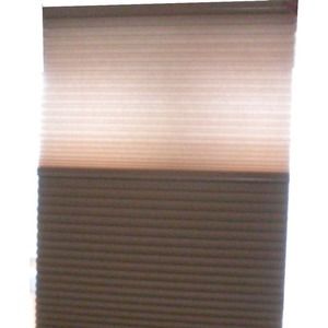 35" x 54" Combination Shade Halo (Light Filtering)& Hideaway (Blackout) Spcd Tea